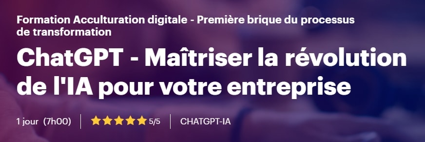 Formation IA Chatgpt M2iformation